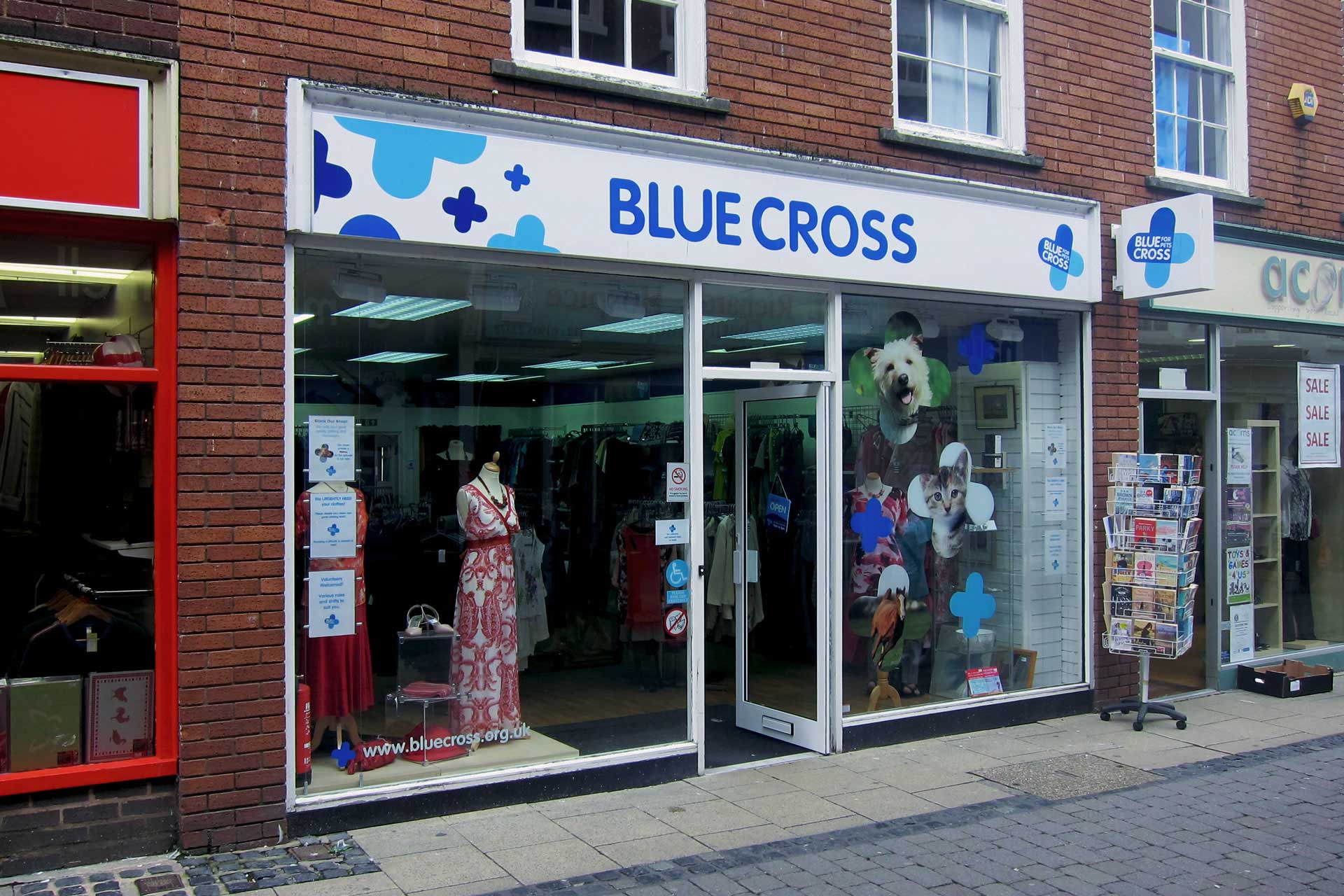 Blue Cross Worcester Shop