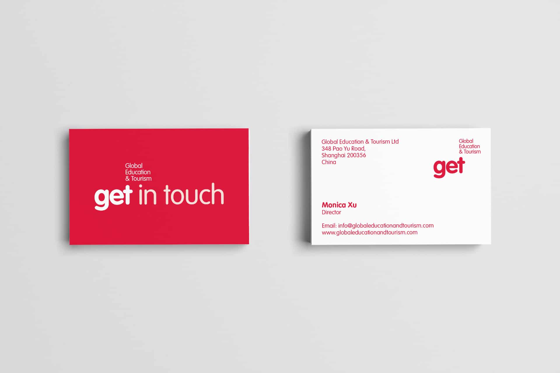 Global Education and Tourism Business Card