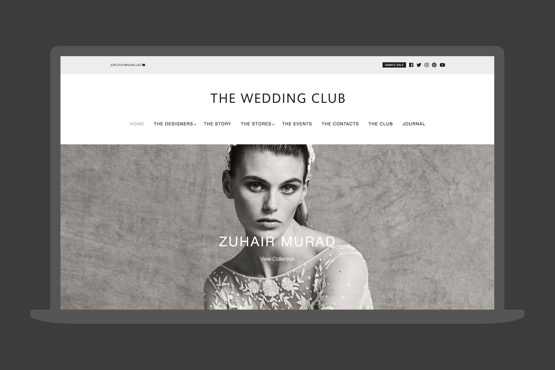 The Wedding Club Website